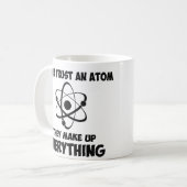Vertrouw nooit op een Atom Koffiemok (Voorkant links)