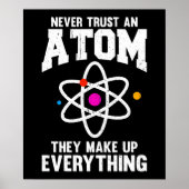 Vertrouw nooit op een Atom Poster (Voorkant)