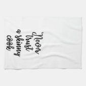 Vertrouw nooit op een magnifieke keukenhanddoek (Horizontaal)