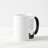 Vertrouw nooit op een man Mok voor Kat-liefhebbers (Voorkant rechts)