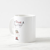 Vertrouw nooit op een Skinny Chef Koffiemok (Voorkant links)