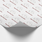 Vertrouw nooit op een waas. cadeaupapier (Hoek)