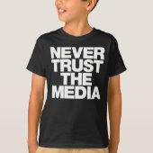 Vertrouw nooit op het Shirt Media (Voorkant)