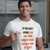 Vertrouw nooit op Joggers. Funny Quote Humor Tea C Mok