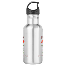 Vertrouw nooit op Joggers. | Funny Water Bottle Waterfles