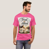 Vertrouw op Allah Islamitisch T-Shirt voor Kindere (Voorkant volledig)