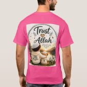Vertrouw op Allah Islamitisch T-Shirt voor Kindere (Achterkant)
