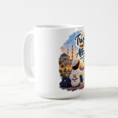 Vertrouw op Allah Mok - Islamitische Geloof Coffee (Voorkant links)