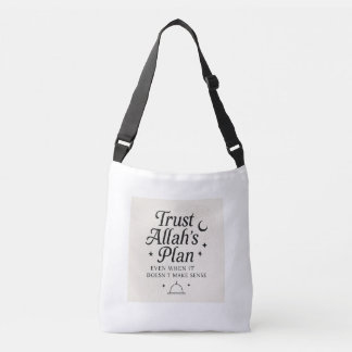 Vertrouw op Allah’s plan met de islamitische Canva Crossbody Tas