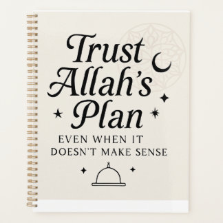 Vertrouw op Allah’s Plan van Geloof Planner