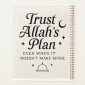 Vertrouw op Allah’s Plan van Geloof Planner (Achterkant)