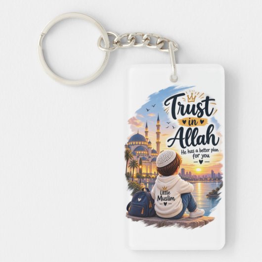 Vertrouw op Allah Sleutelhanger - Islamitisch Acce (Voorkant)