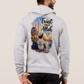 Vertrouw op Allah-trui - islamitisch sweatshirt (Achterkant)