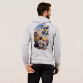 Vertrouw op Allah-trui - islamitisch sweatshirt (Achterkant volledig)