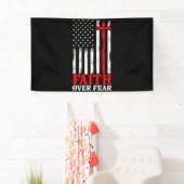 Vertrouw op de Christelijke vlag voor de veer uit Spandoek (Insitu)