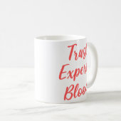 Vertrouw op de experts in bloedflebotomie koffiemok (Voorkant rechts)