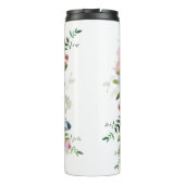 Vertrouw op de Heer bloemrijk  Thermosbeker (Achterkant)