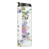 Vertrouw op de Heer bloemrijk  Thermosbeker (Geroteerd rechts)