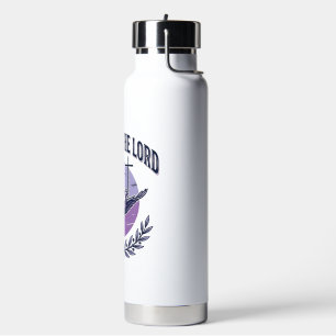 Vertrouw op de Heer Duif Christelijk T-Shirt Ontwe Waterfles