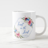 Vertrouw op de Heer Grote Koffiekop (Rechts)