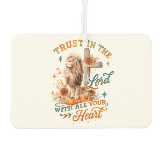 Vertrouw op de Heer... Luchtverfrisser (Achterkant)