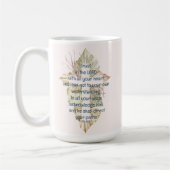 Vertrouw op de Heer met al Uw Hart Schrift Koffiemok (Links)