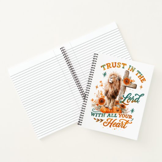 Vertrouw op de Heer... Notitieboek (Binnen)