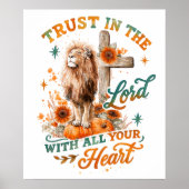 Vertrouw op de Heer... Poster (Voorkant)