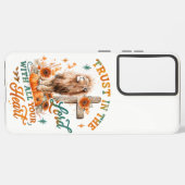 Vertrouw op de Heer... Samsung Galaxy Hoesje (Linkerkant)