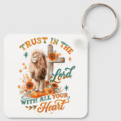 Vertrouw op de Heer... Sleutelhanger (Achterkant)