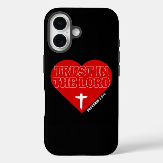 Vertrouw op de Heer (Spreuken 3:5-6) Case-Mate iPhone Case (Achterkant)