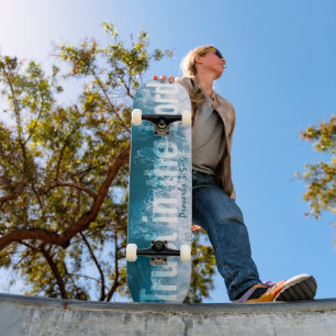 Vertrouw op de Heer Spreuken 3 Oceaangolven Persoonlijk Skateboard