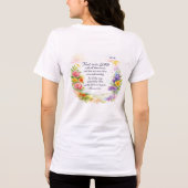 Vertrouw op de Heer volwassene t-shirt (Achterkant)