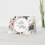 Vertrouw op de Heer Wenskaart Kaart (Voorkant)