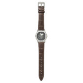Vertrouw op de Heer Witte Duif Christelijk Horloge (Vlak)