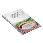 Vertrouw op de Here Spreuken Bijbelvers Notitieboe Notitieboek (Rechterzijde)