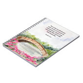 Vertrouw op de Here Spreuken Bijbelvers Notitieboe Notitieboek (Linkerzijde)