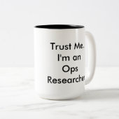 Vertrouw op de Mok van de Onderzoeker Ops (Voorkant rechts)