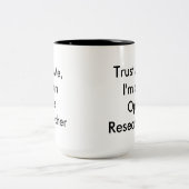 Vertrouw op de Mok van de Onderzoeker Ops (Center)