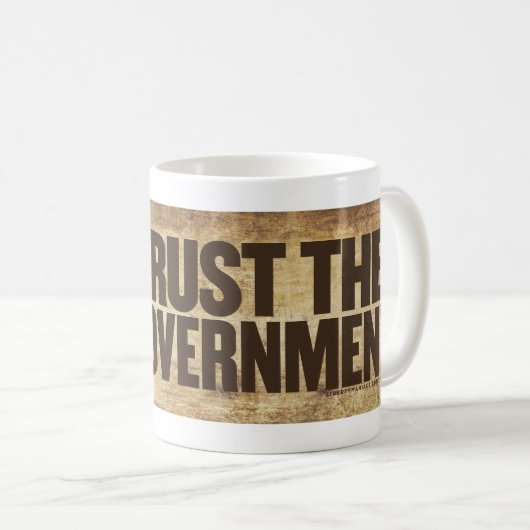 Vertrouw op de Mok van de regering (Voorkant rechts)