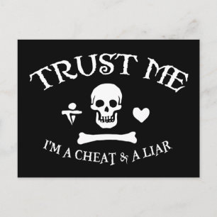 Vertrouw op de Pirate Briefkaart