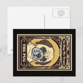 Vertrouw op de Pug Briefkaarten (Voorkant / Achterkant)