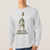 Vertrouw op de regering t-shirt (Voorkant)