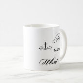 Vertrouw op de reis: Jezus neemt het wiel Koffiemok (Voorkant rechts)