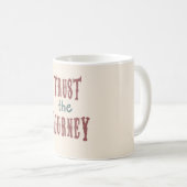 Vertrouw op de reis koffiemok (Voorkant rechts)