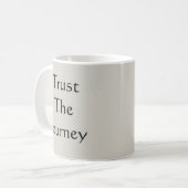 Vertrouw op de reis koffiemok (Voorkant links)