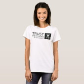 Vertrouw op de schaar in mijn handen t-shirt (Voorkant volledig)