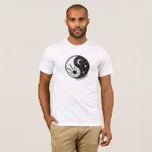 Vertrouw op de Universe Ying Yang T-shirt (Voorkant volledig)