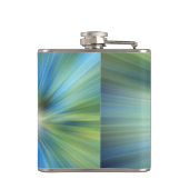 "Vertrouw op de Vibes" Aanmoedigend & Inspirerend  Heupfles (Achterkant)