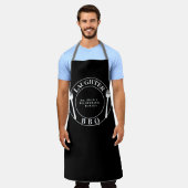 Vertrouw op Dr. [Name] Remedy Laughter & BBQ Schort (Gedragen)
